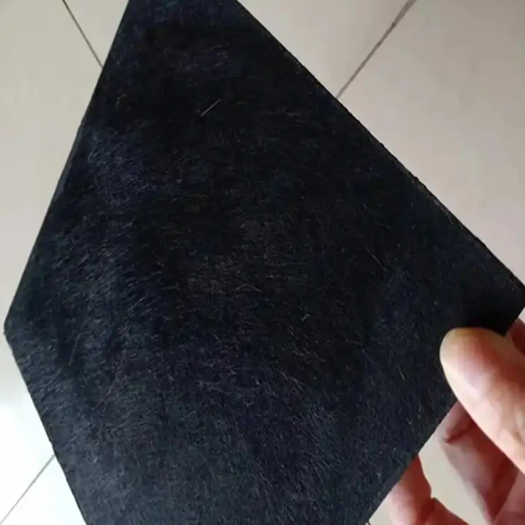 Zwarte glasvezelmat voor thermische isolatie van gebouwen